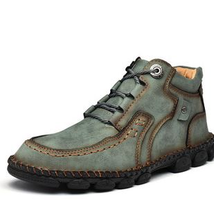 Retro British Leather Boots