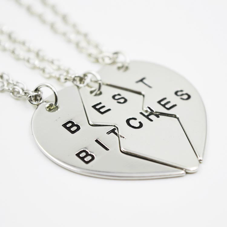 Wholesale European-American Jewelry Heart Pendant Necklace