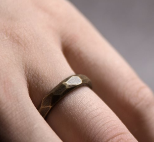 Vintage Handcarved Solid Copper Ring Collection
