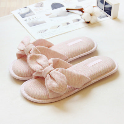 Summer Japanese Style Bow Slippers for Women