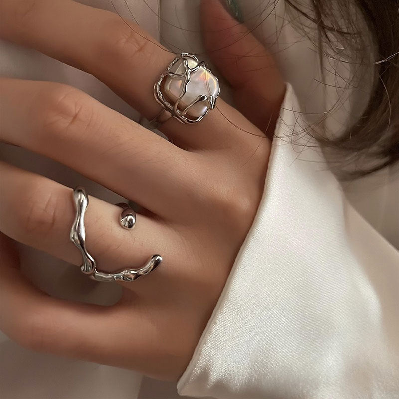 Women's Alloy Moonlight Forest Ring - 2-Piece or Single