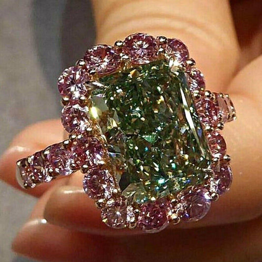 Luxury Zircon Ring - Popular in Europe and America