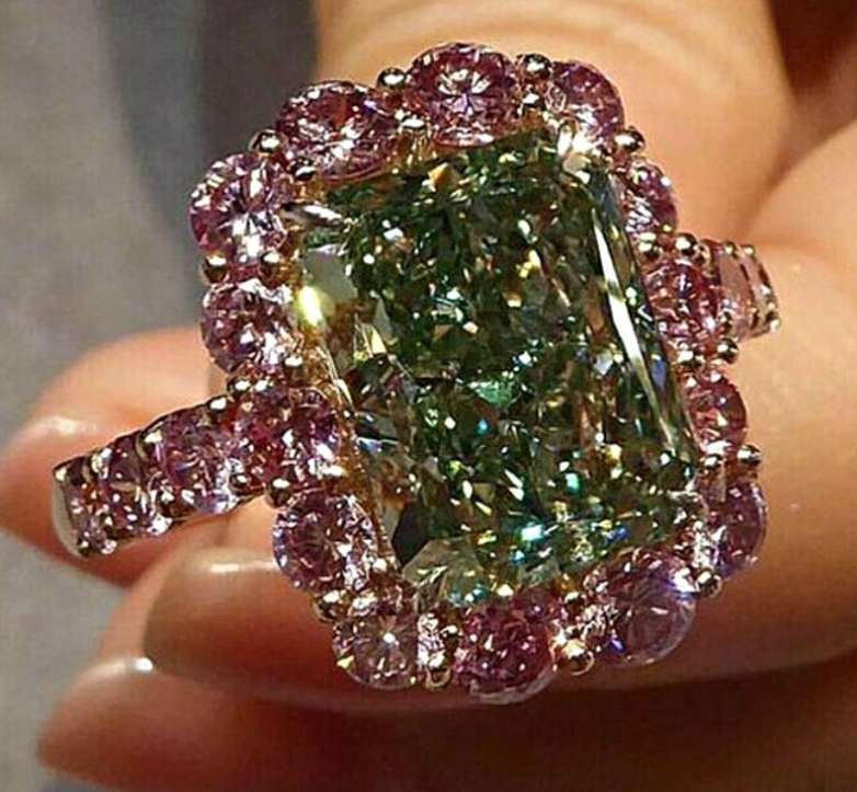 Luxury Zircon Ring - Popular in Europe and America