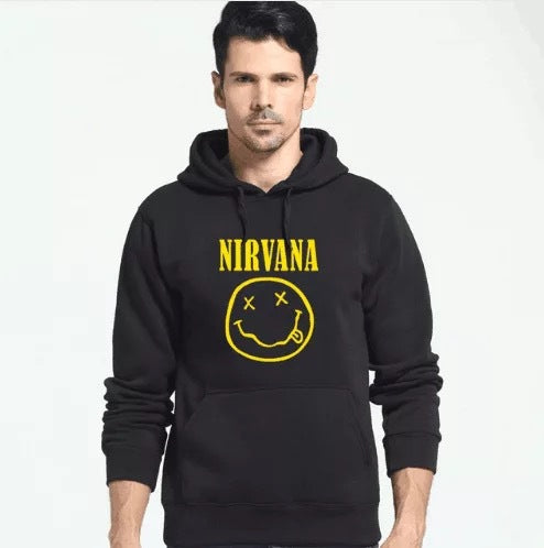 Men's Printed 3D Hoodie with Funny Face Design