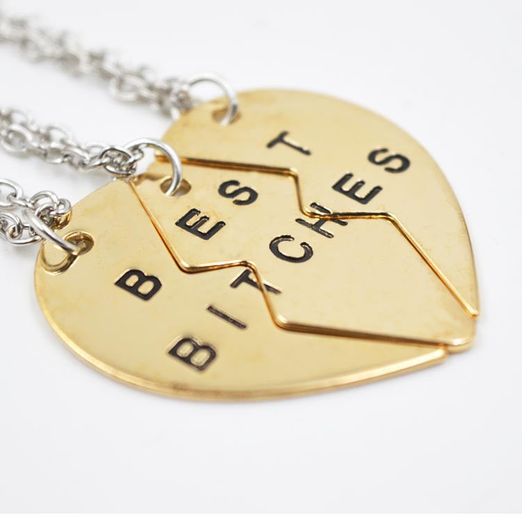 Wholesale European-American Jewelry Heart Pendant Necklace
