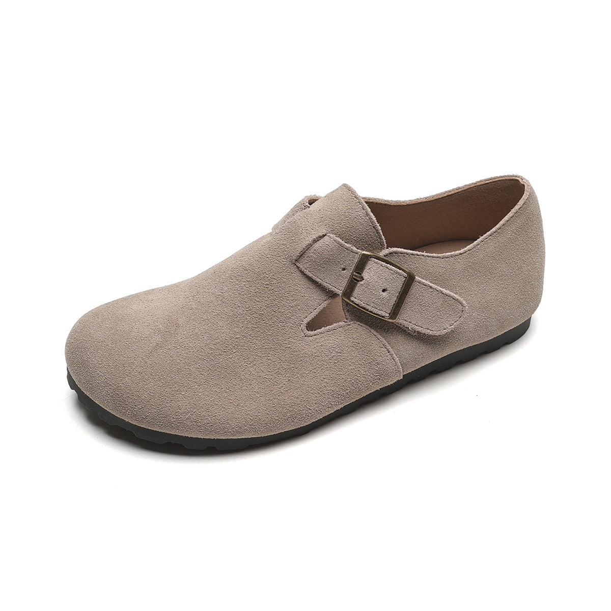 Genuine Leather Platform Slip-On Fisherman Shoes for Women
