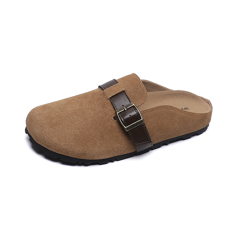 Genuine Leather Platform Slip-On Fisherman Shoes for Women