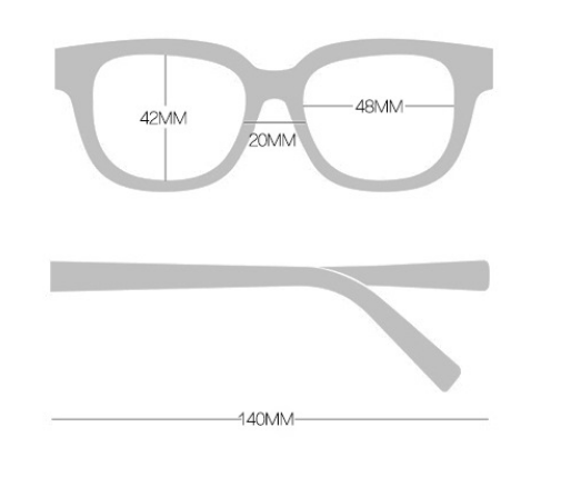 Glasses, Clear Lens, Blue Light Blocking Glasses