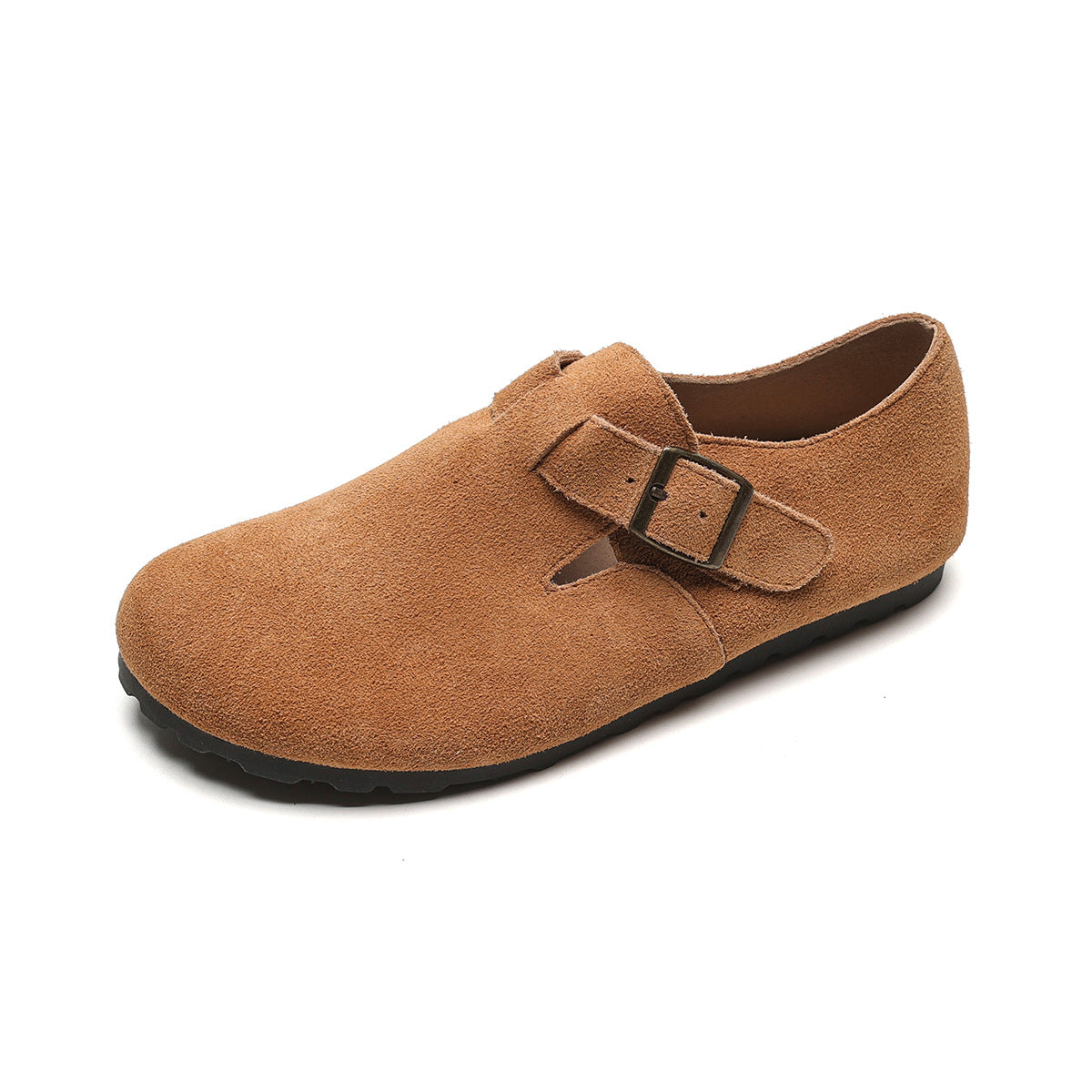 Genuine Leather Platform Slip-On Fisherman Shoes for Women