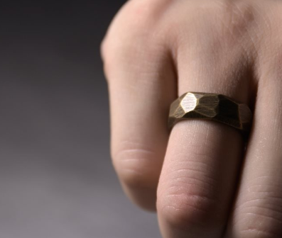 Vintage Handcarved Solid Copper Ring Collection